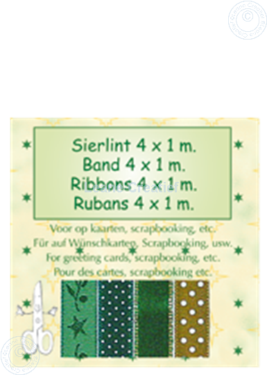 Picture of Ribbon 4x1 m green