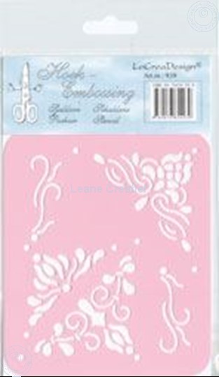 Picture of LeCreaDesign® Corner stencil wave