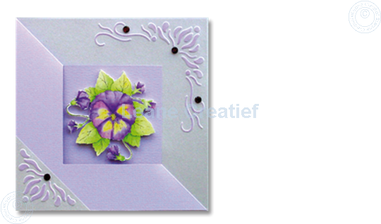 Picture of LeCreaDesign® Corner stencil wave