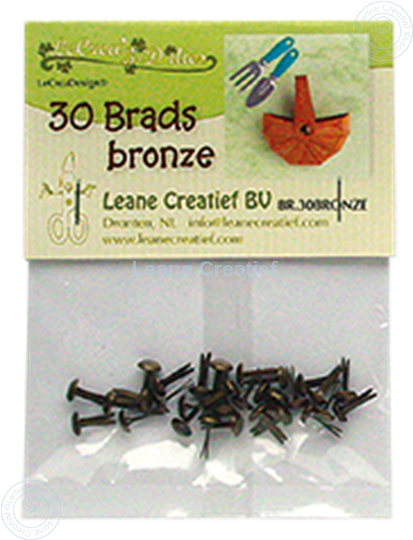 Afbeelding van 30 Brads bronze 5mm