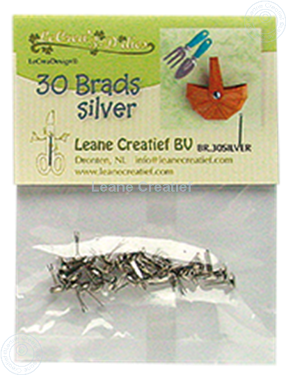 Picture of 30 Brads silver 5mm