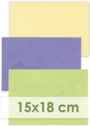 Afbeelding voor categorie Enveloppen 15x18cm