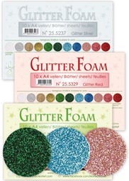 Bild für Kategorie Glitter Foam Blätter