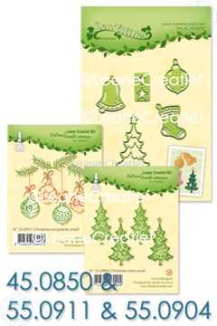 Bild von Set Lea'bilitie & Clearstamp Christmas trees & ornaments