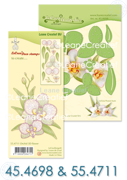 Afbeeldingen van Set Multi Die & Clearstamp Orchid