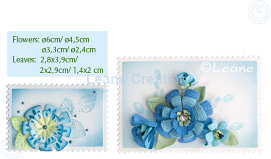 Afbeelding van Set Multi Die & Clearstamp Fantasy Flower