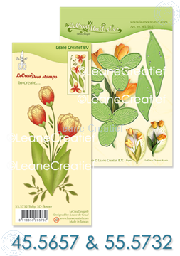 Image de Set Multi Die & Clearstamp Tulip