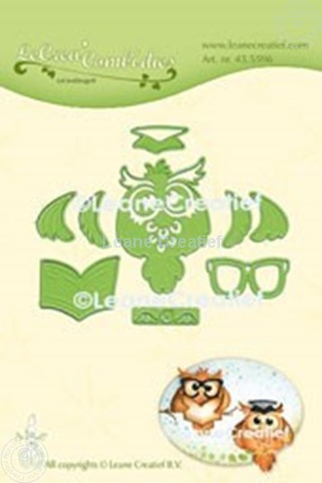 Image sur Hibou Diplôme matrice pour découper & embossing