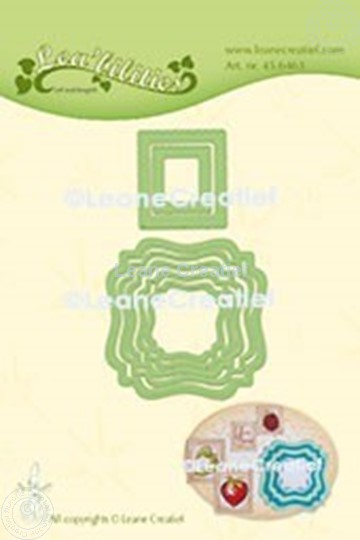 Afbeelding van Lea’bilitie® Frames swirl & postzegels  snij en embossing mal