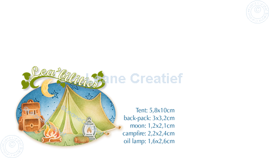 Image sur Lea’bilitie® Camping matrice pour découper & gaufrage