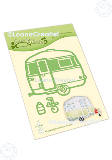 Afbeelding van Lea’bilitie® Caravan snij en embossing mal