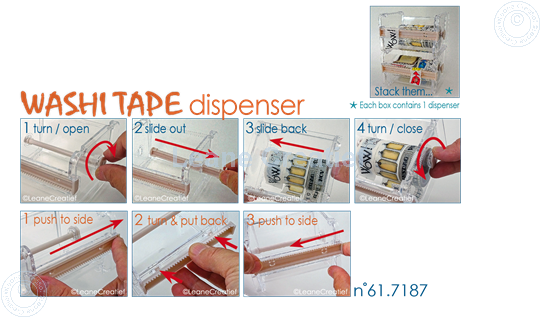 Afbeelding van Washi tape dispenser