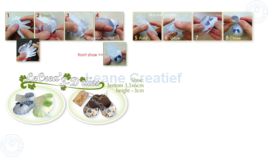 Picture of Lea’bilitie® Baby shoe - slipper cutting die