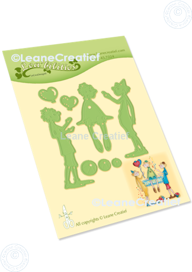 Image sur Lea’bilitie® Clowns matrice pour découper & gaufrage