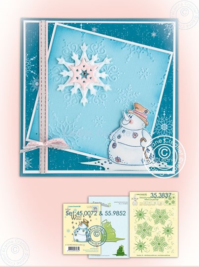 Picture of Winter Snowman Stamp & Die