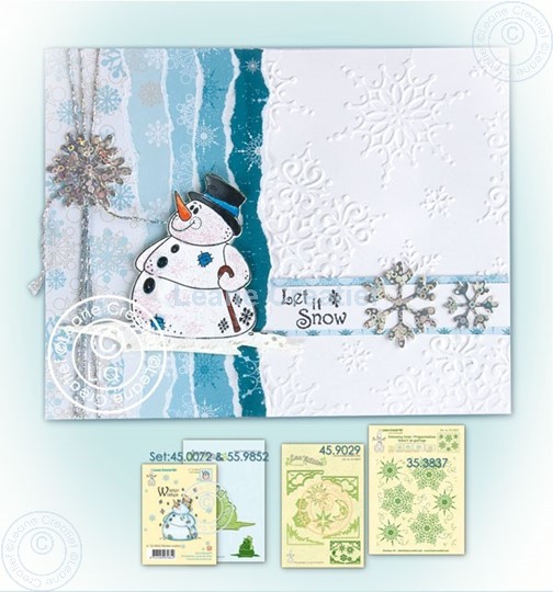 Bild von Winter Snowman Stamp & Die