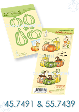 Afbeeldingen van Set Lea'bilitie & Clearstamp Pumpkins