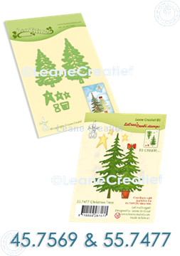 Picture of Set Lea'bilitie & Clearstamp Christmas tree