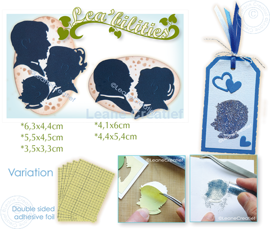 Picture of Lea’bilitie® Family silhouettes cut and embossing die 