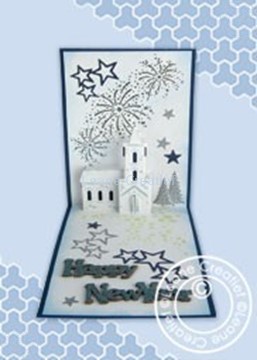 Afbeeldingen van Pop-up Church New Year card