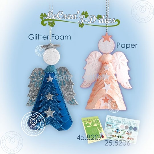 Afbeelding van Glitter Foam angels