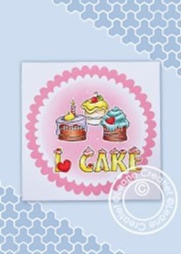 Bild von I love cake stamp