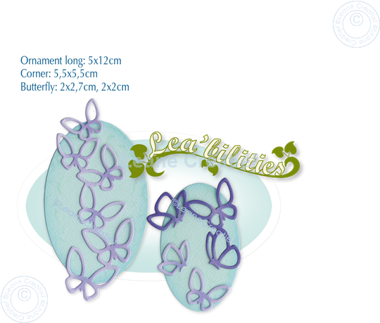 Image sur Lea’bilitie® Ornements de Papillons matrice pour découper                     