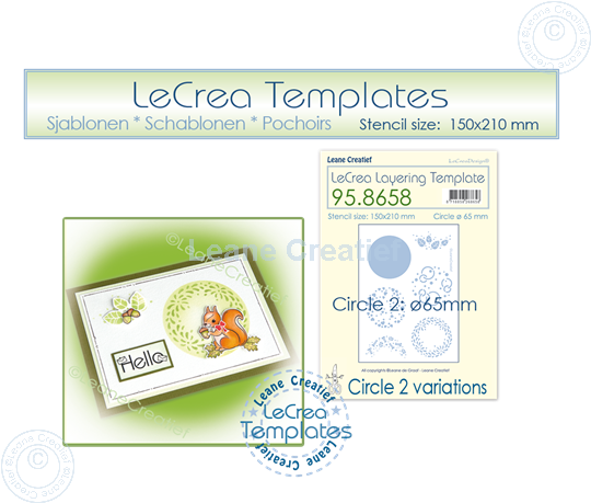 Picture of Layering Template Circle variations nº 2