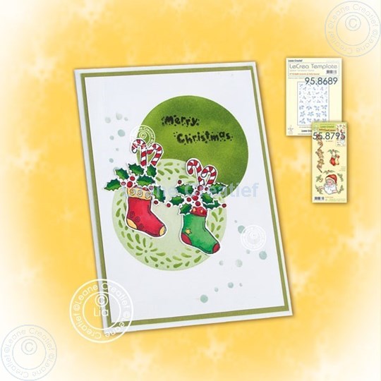 Picture of Stockings Christmas stamp