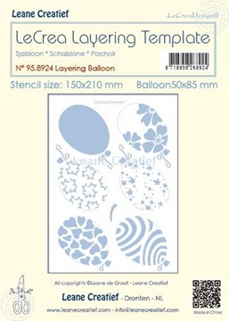 Afbeeldingen van Layering template Ballon