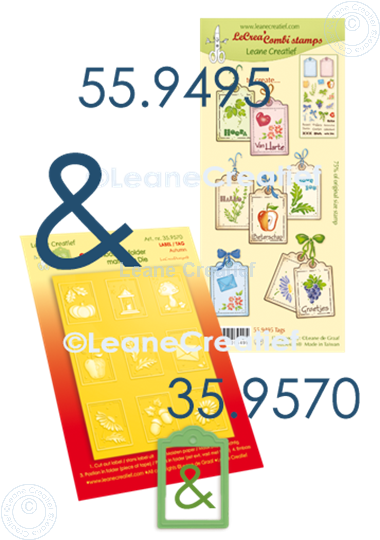 Image sur Offer: 3D Embossingfolder with Die & Combi stamp 35.9570 & 55.9495